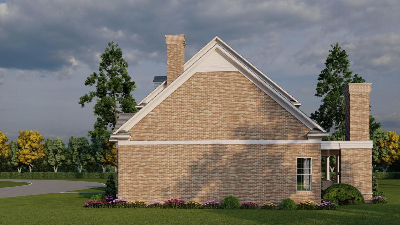 Left Side View of this 4-Bedroom,4996 Sq Ft Plan -153-2140