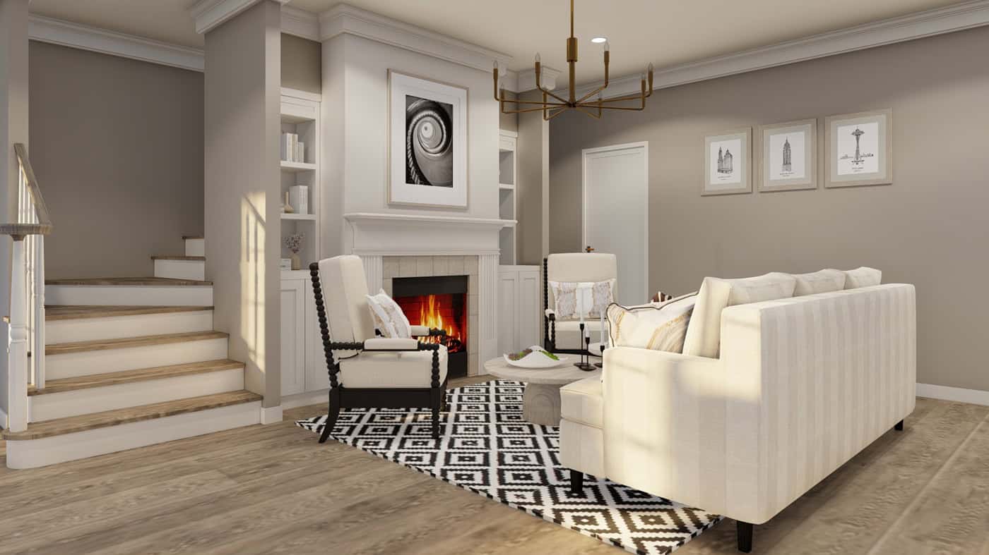Great Room of this 4-Bedroom,4996 Sq Ft Plan -153-2140