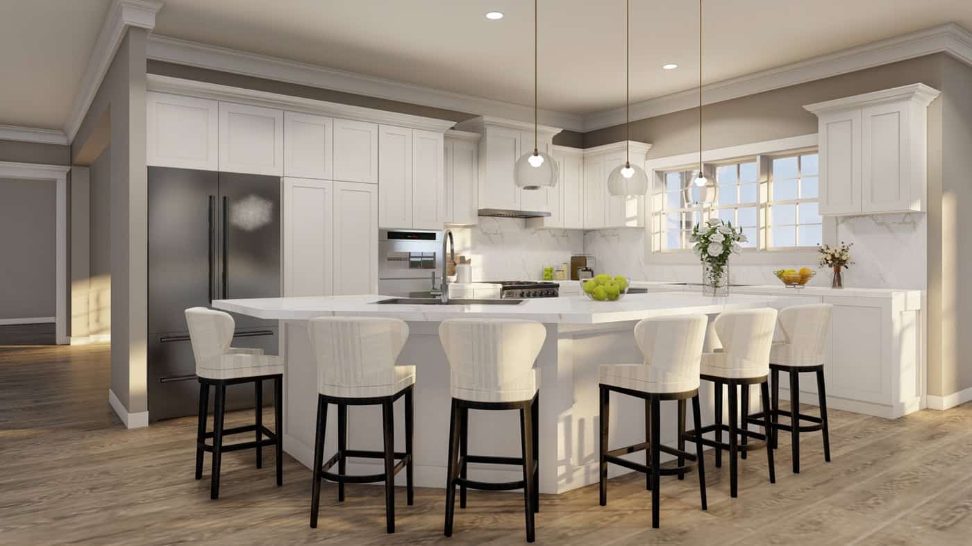 Kitchen of this 4-Bedroom,4996 Sq Ft Plan -153-2140