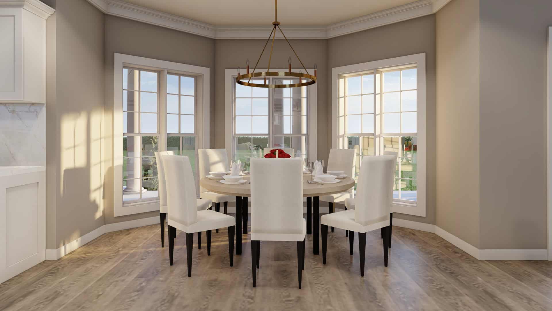 Dining Room of this 4-Bedroom,4996 Sq Ft Plan -153-2140