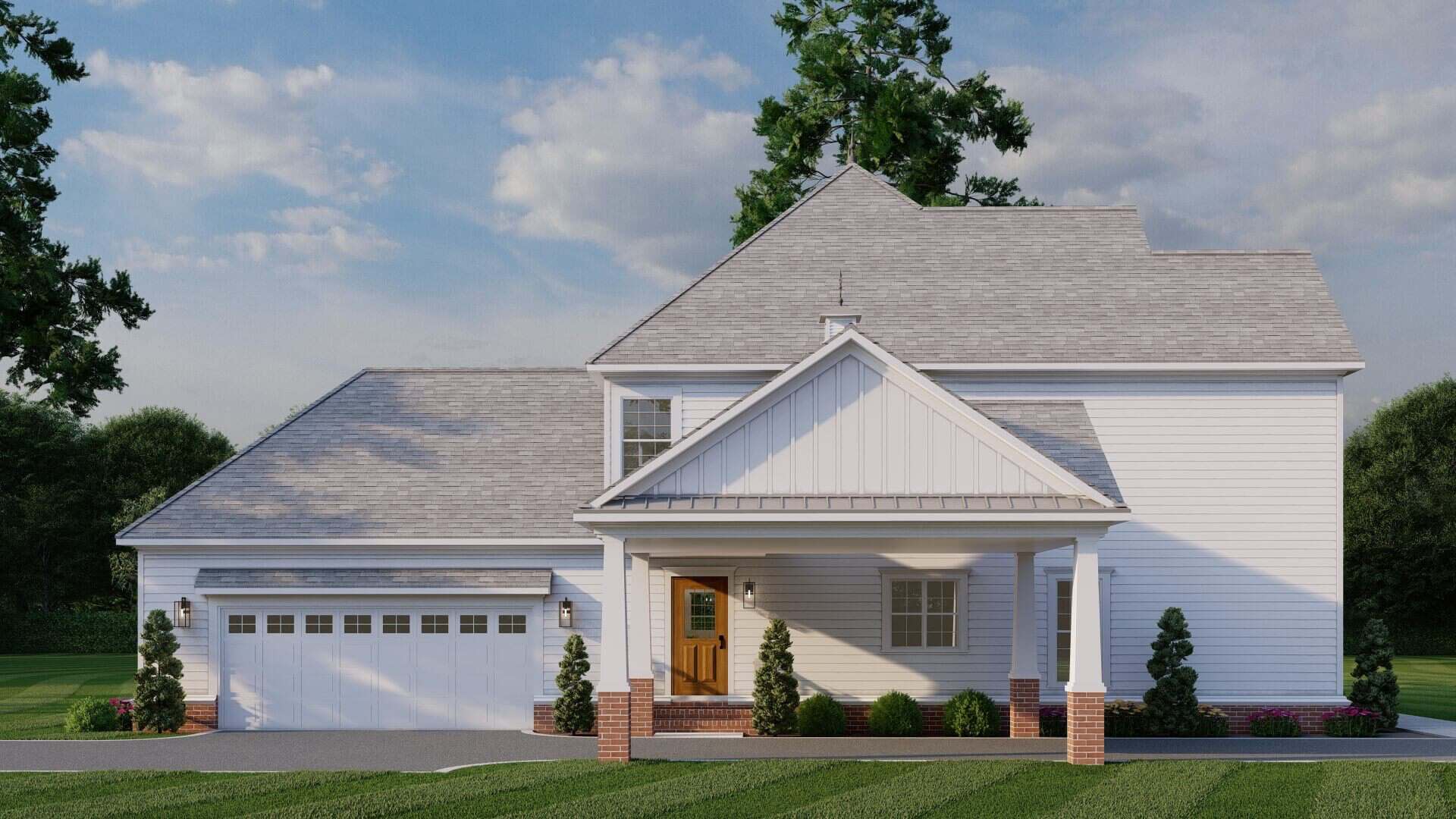 Rear View of this 5-Bedroom,2516 Sq Ft Plan -153-2141