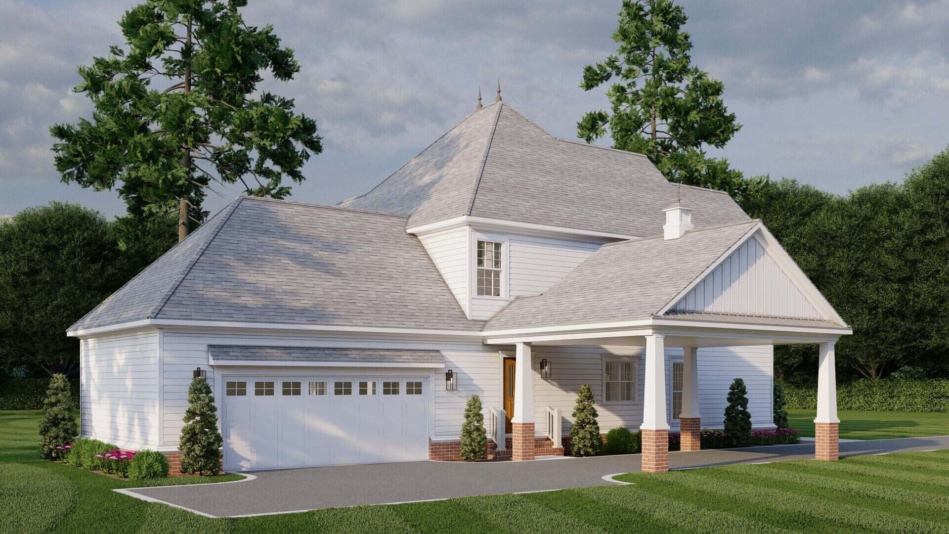 Rear View of this 5-Bedroom,2516 Sq Ft Plan -153-2141