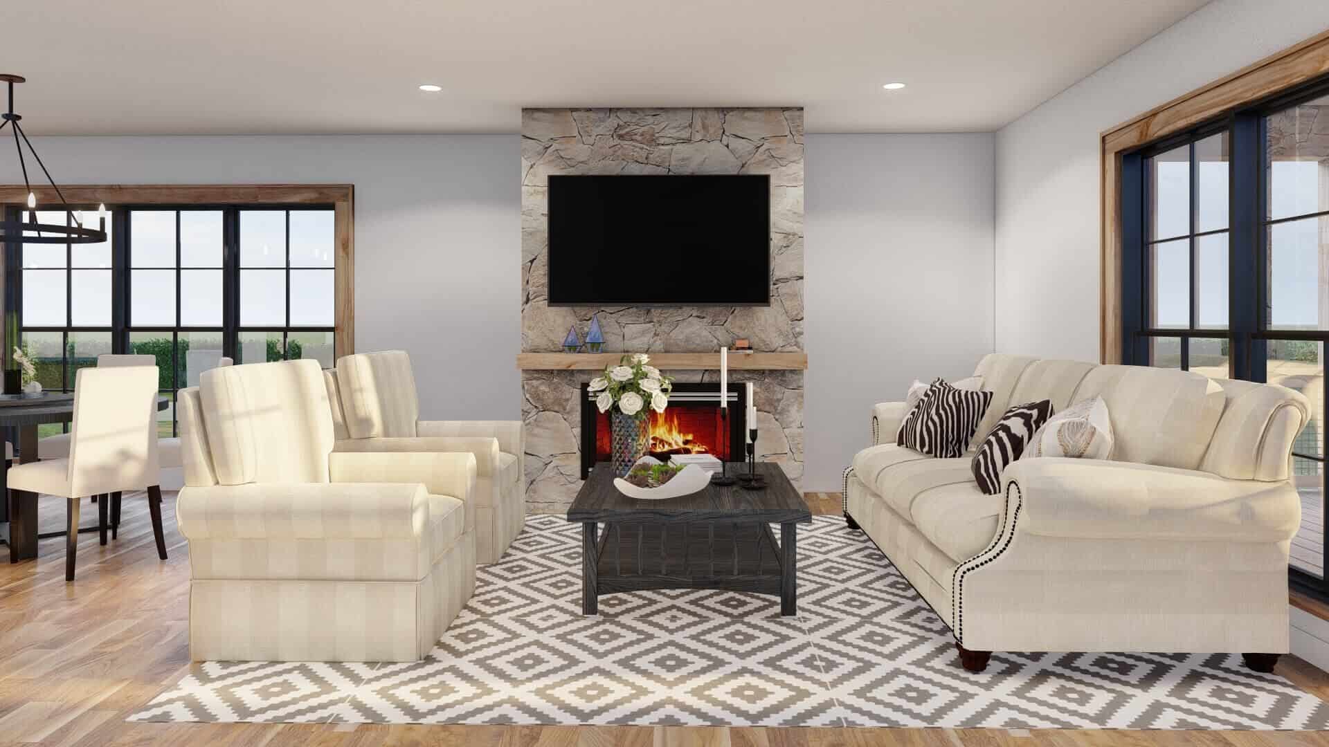 Great Room of this 3-Bedroom,2506 Sq Ft Plan -153-2142