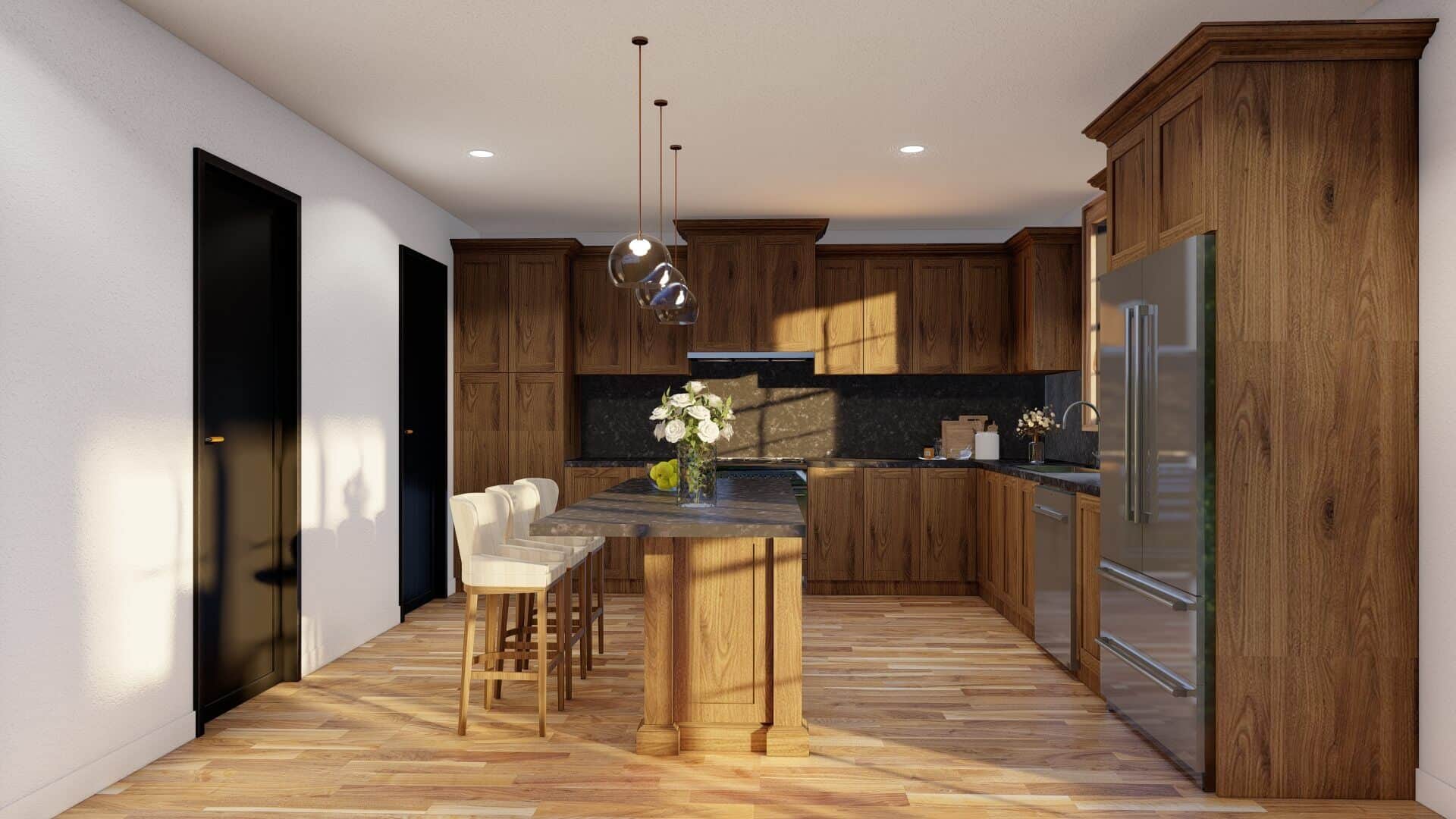 Kitchen of this 3-Bedroom,2506 Sq Ft Plan -153-2142