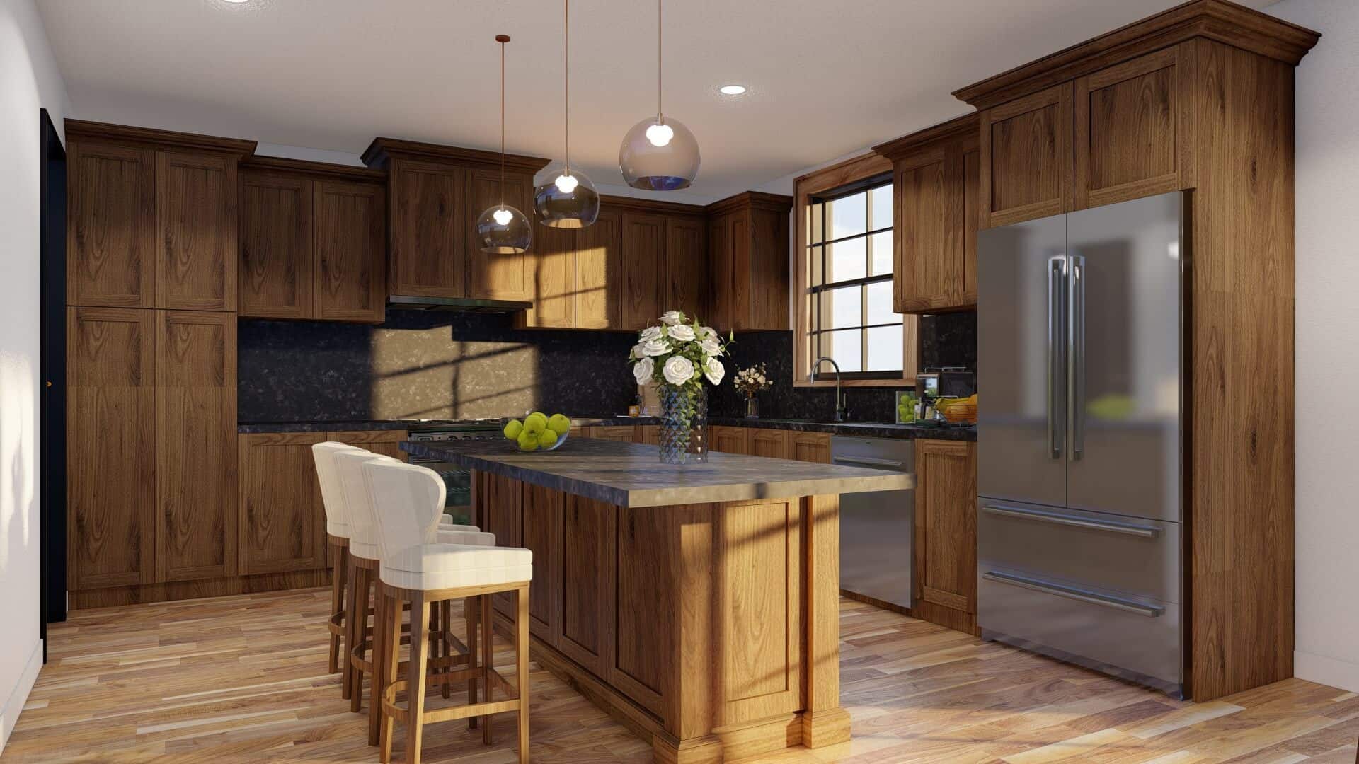 Kitchen of this 3-Bedroom,2506 Sq Ft Plan -153-2142