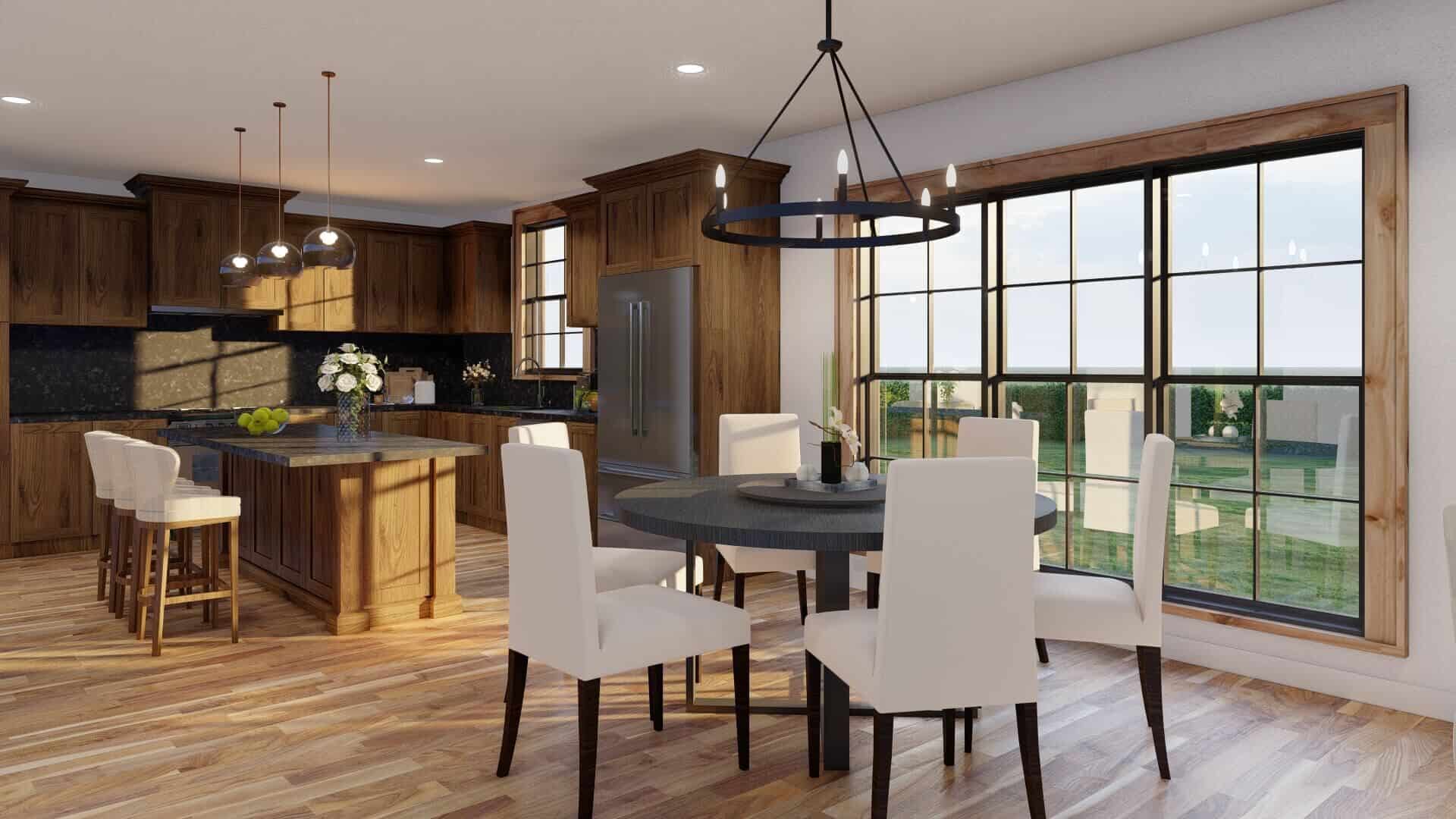 Dining Room of this 3-Bedroom,2506 Sq Ft Plan -153-2142