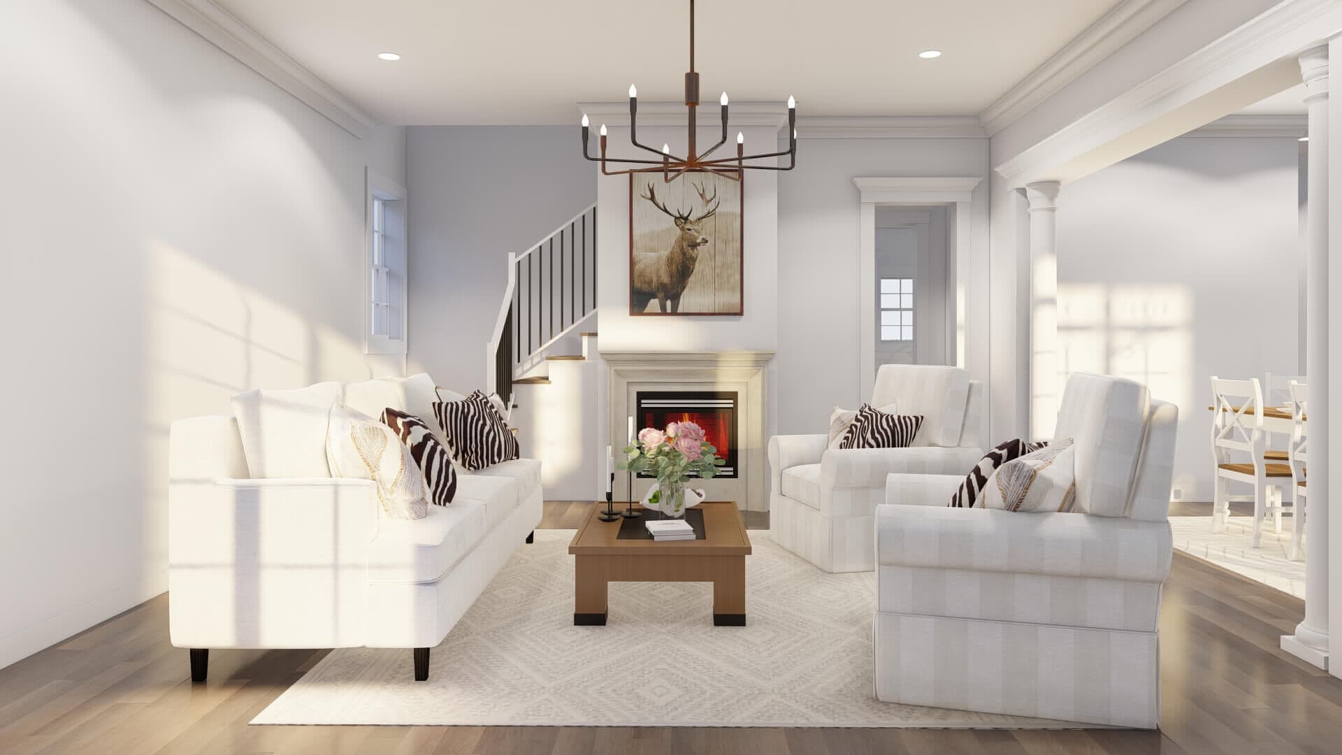 Great Room of this 3-Bedroom,1683 Sq Ft Plan -153-2144