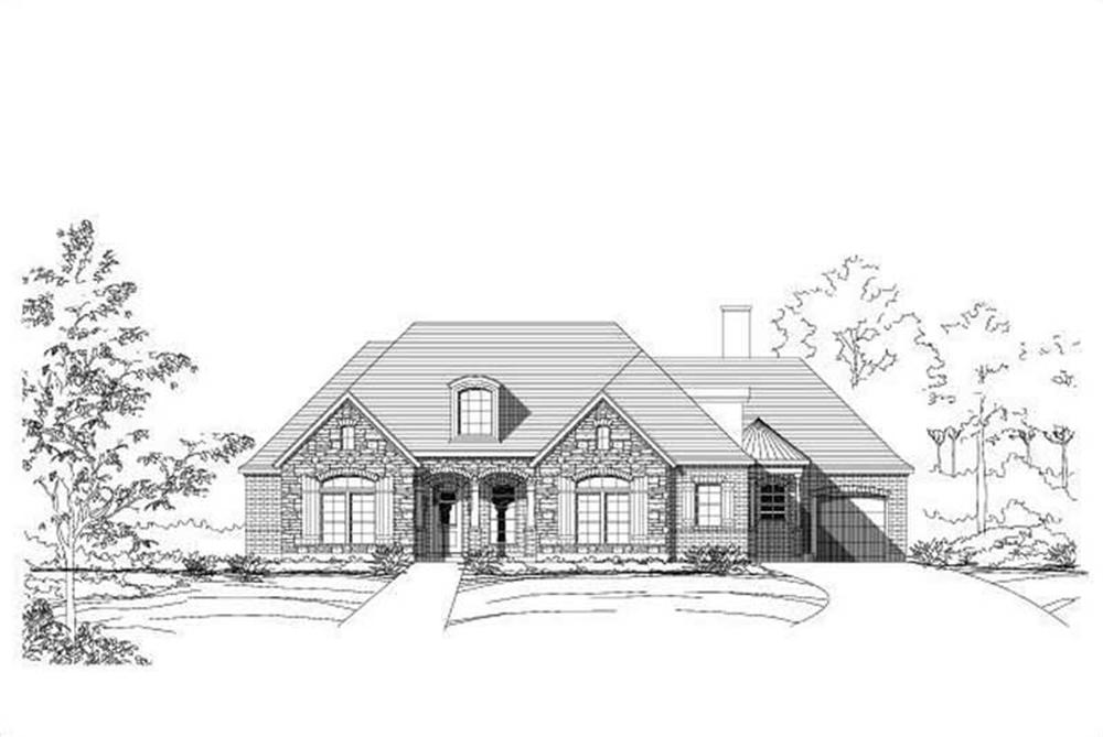 Main image for house plan # 16027