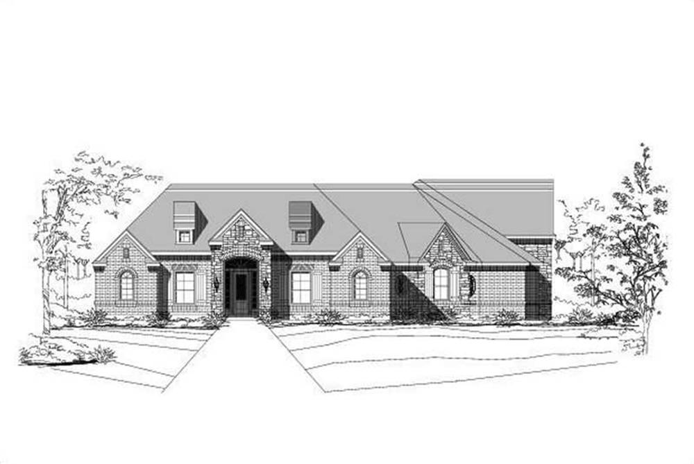 Main image for house plan # 16040