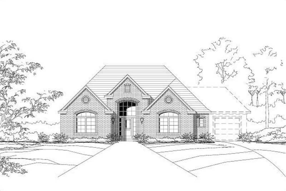 Main image for house plan # 16025