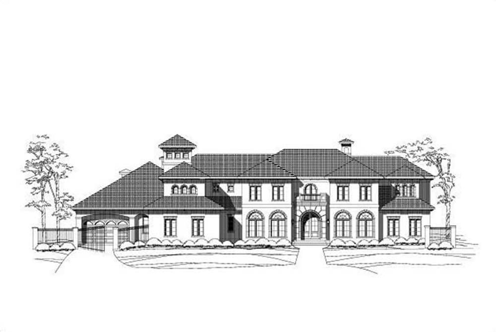 Main image for house plan # 16092