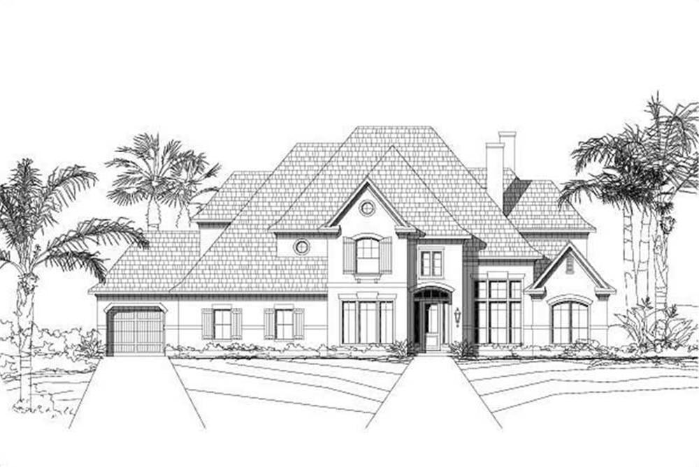 Main image for house plan # 16005
