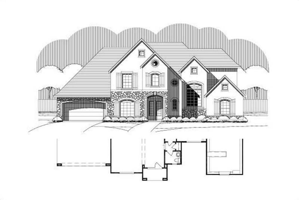 Main image for house plan # 16081