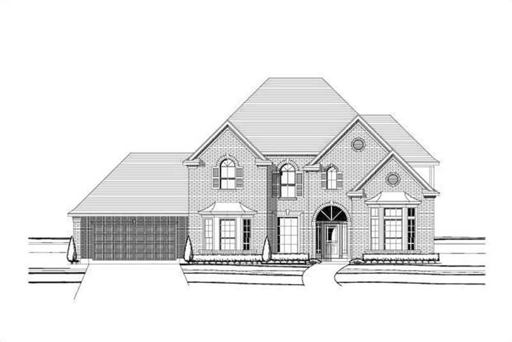 Main image for house plan # 16082