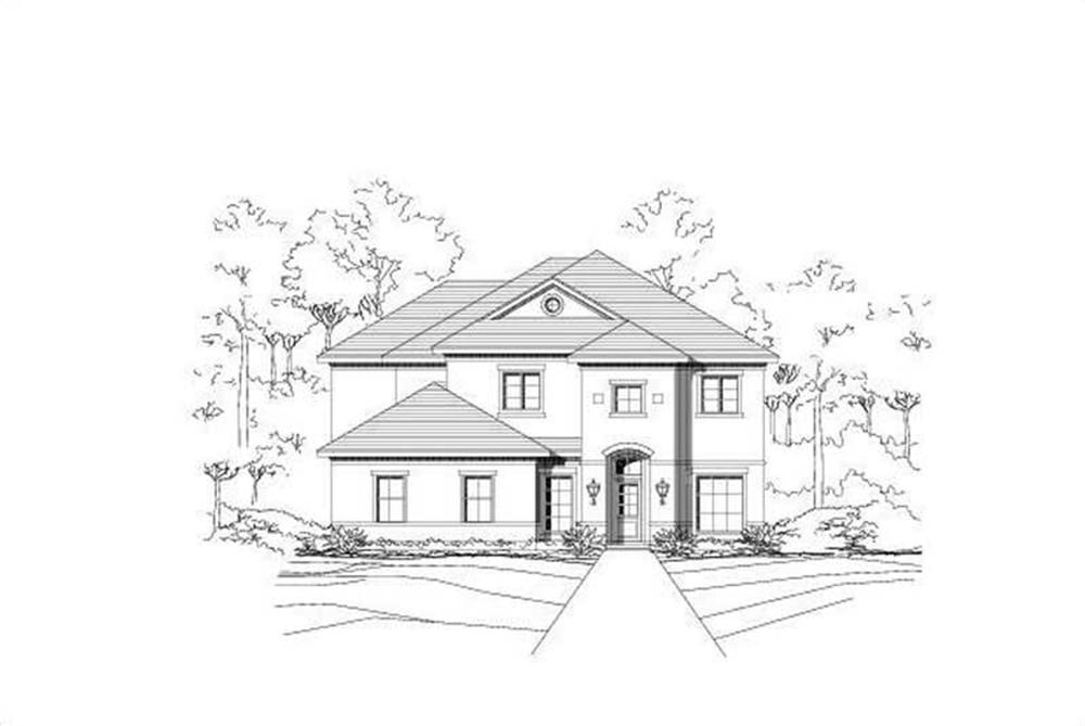 Main image for house plan # 16105