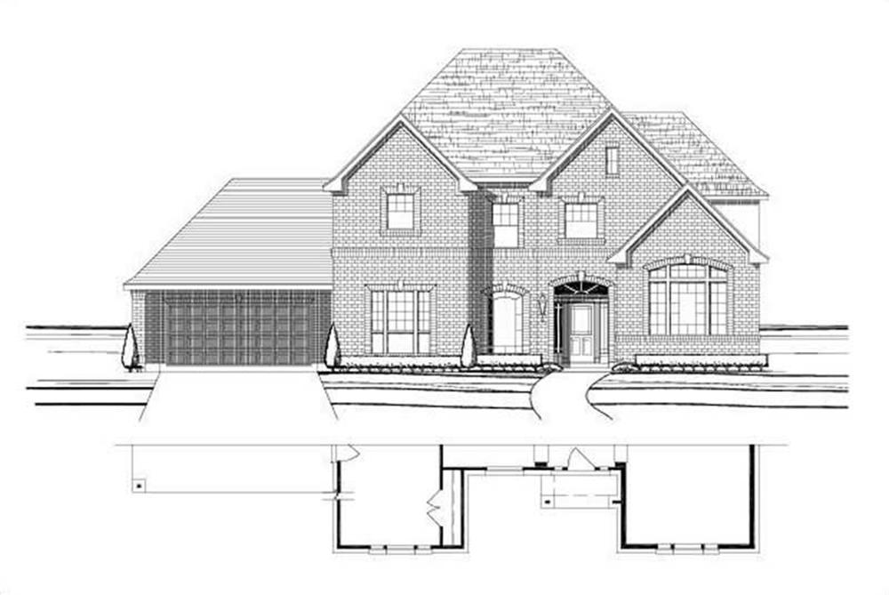 Main image for house plan # 16083