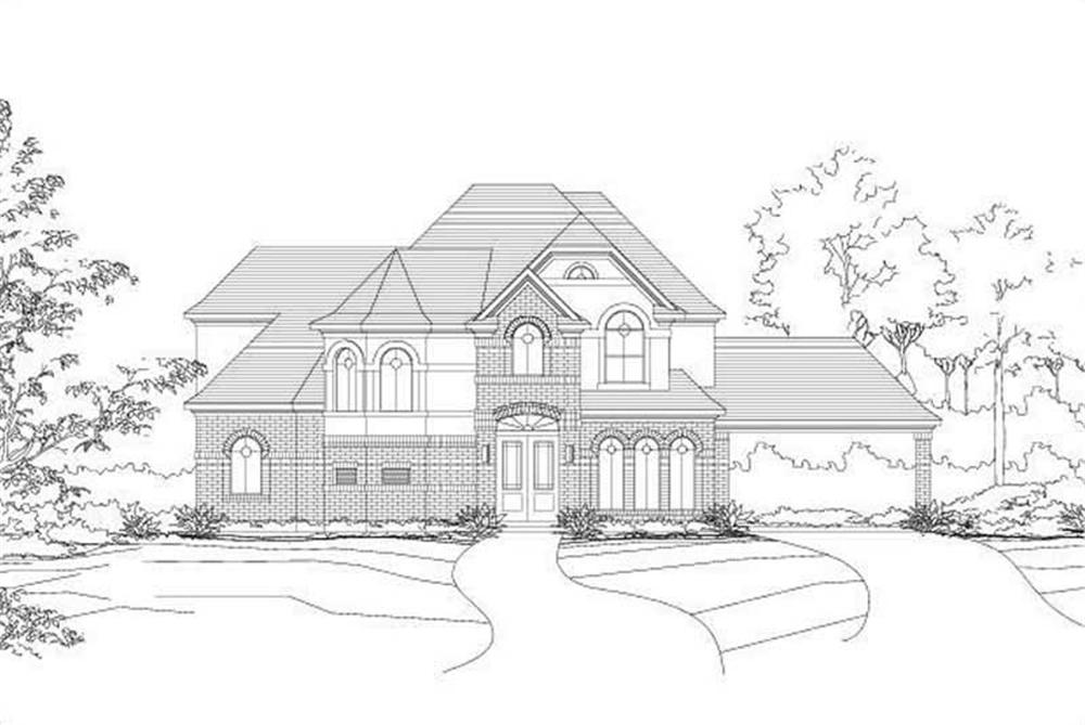 Main image for house plan # 16135