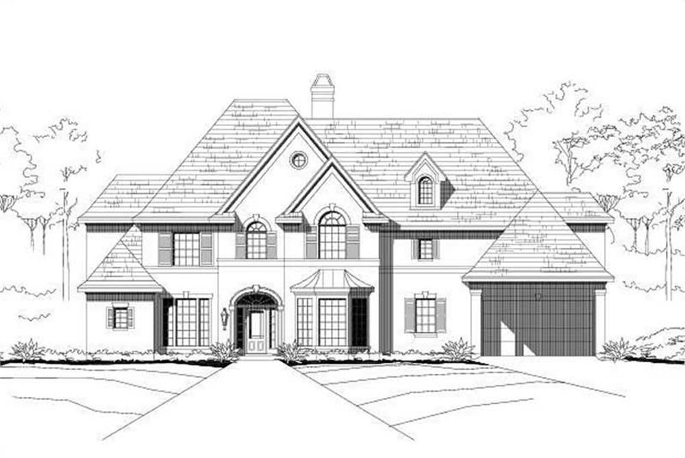 Main image for house plan # 16145