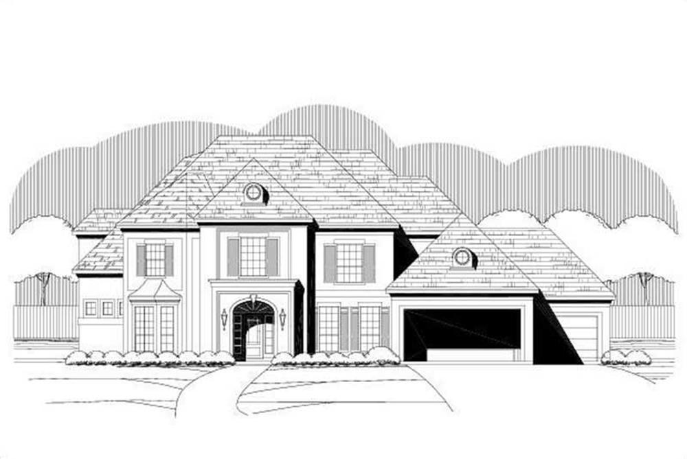 Main image for house plan # 16155