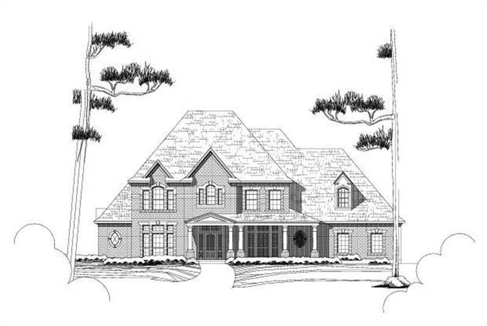 Main image for house plan # 16195
