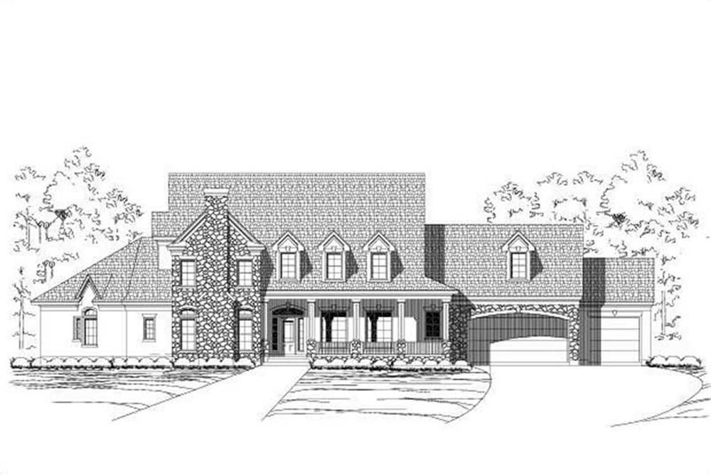Main image for house plan # 16178