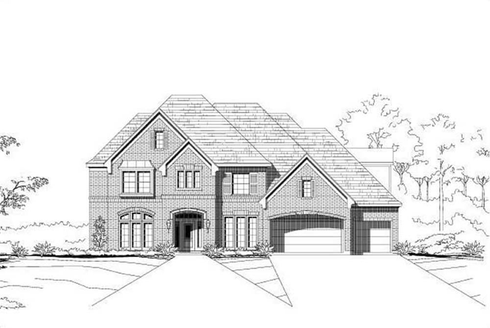Main image for house plan # 16160
