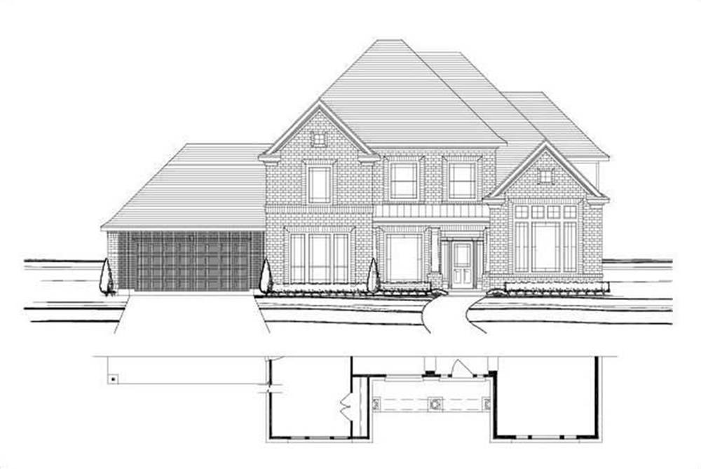 Main image for house plan # 16131