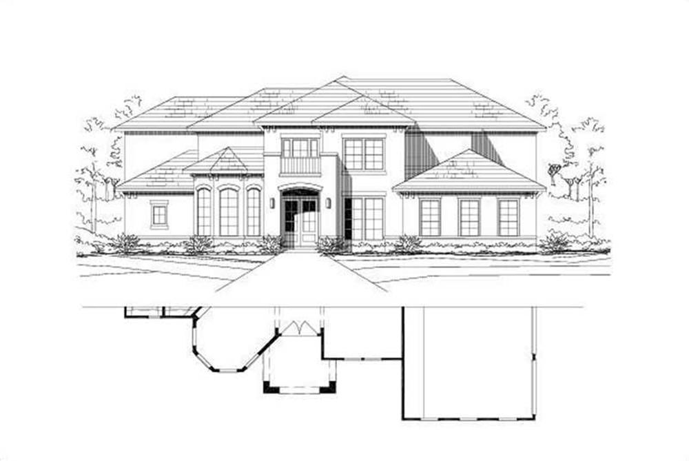 Main image for house plan # 16063
