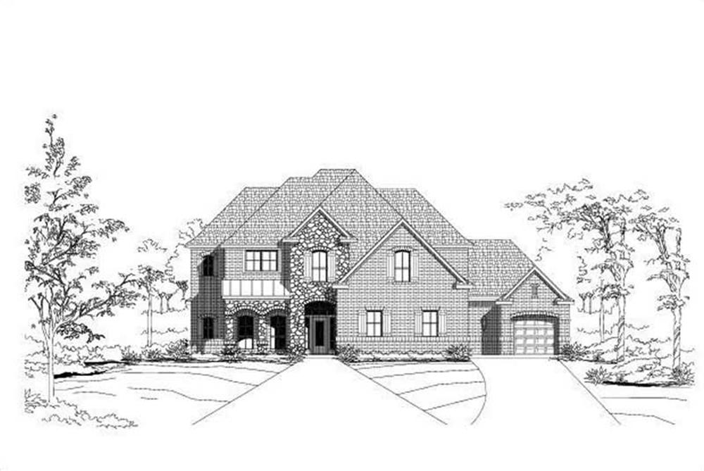 Main image for house plan # 16217