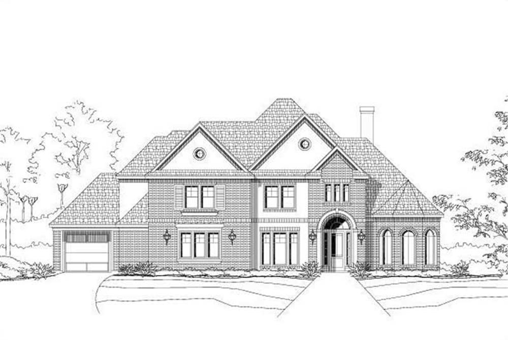 Main image for house plan # 16038