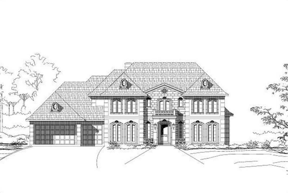 Main image for house plan # 16049
