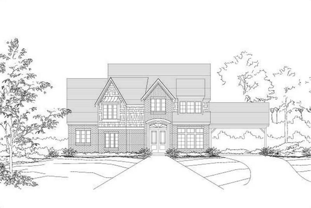 Main image for house plan # 16136