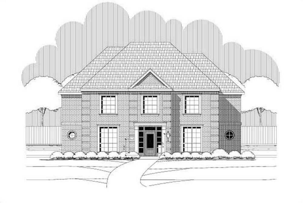 Main image for house plan # 15980