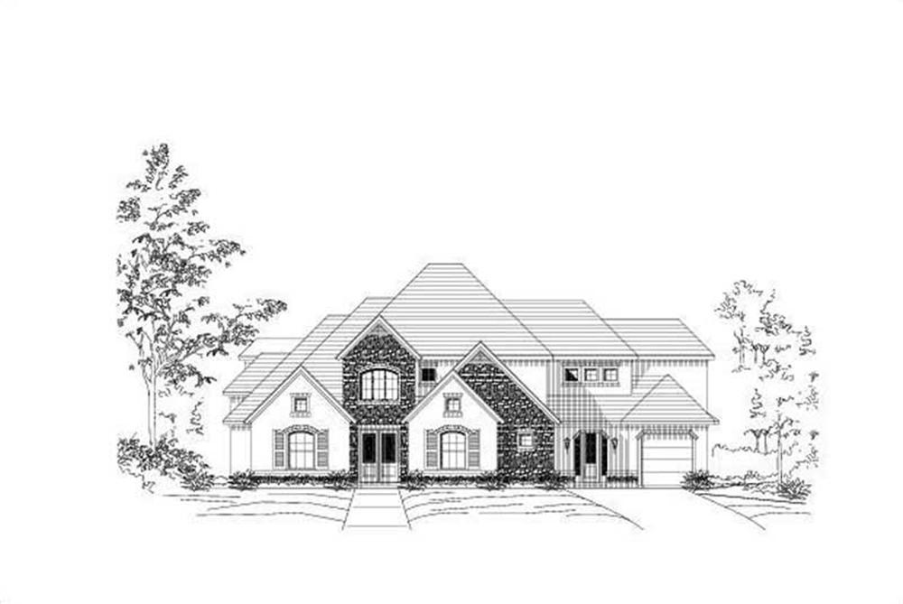 Main image for house plan # 15997