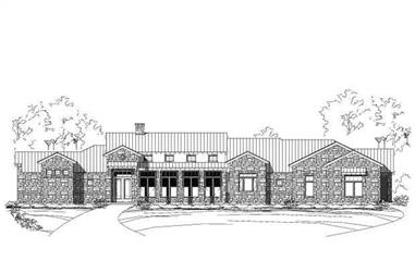 3-Bedroom, 3237 Sq Ft Country Home Plan - 156-1119 - Main Exterior