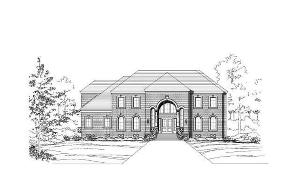 Main image for house plan # 15759