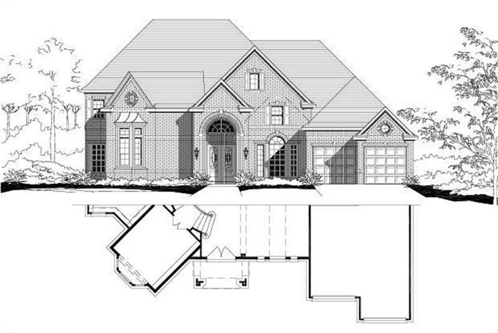 Main image for house plan # 15639