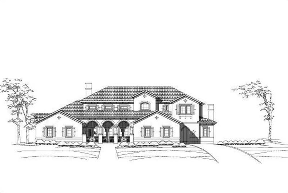Main image for house plan # 15836