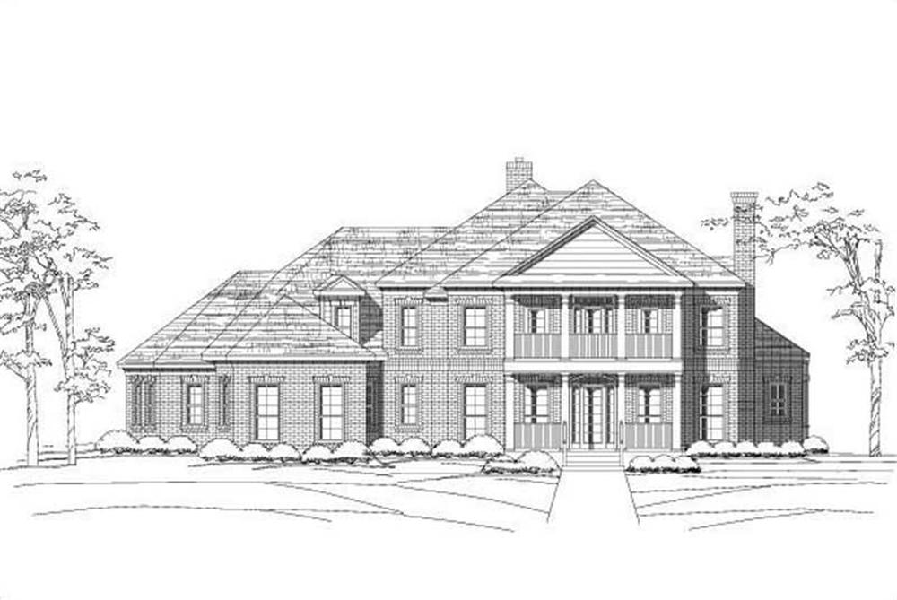 Main image for house plan # 15974