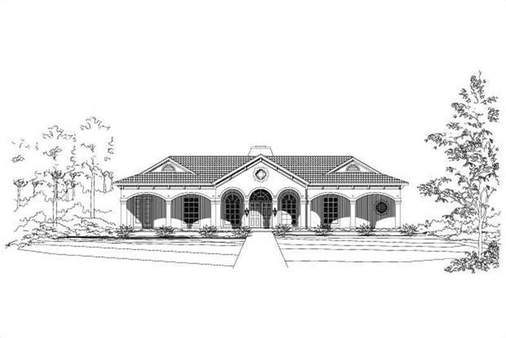 Main image for house plan # 15956