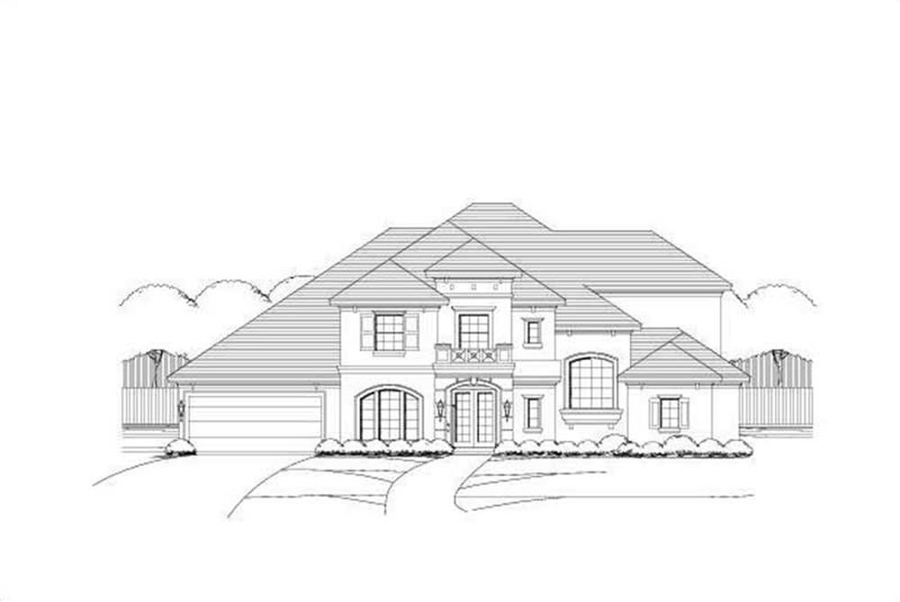 Main image for house plan # 16079