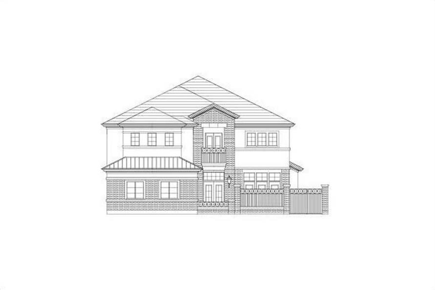 Main image for house plan # 15816