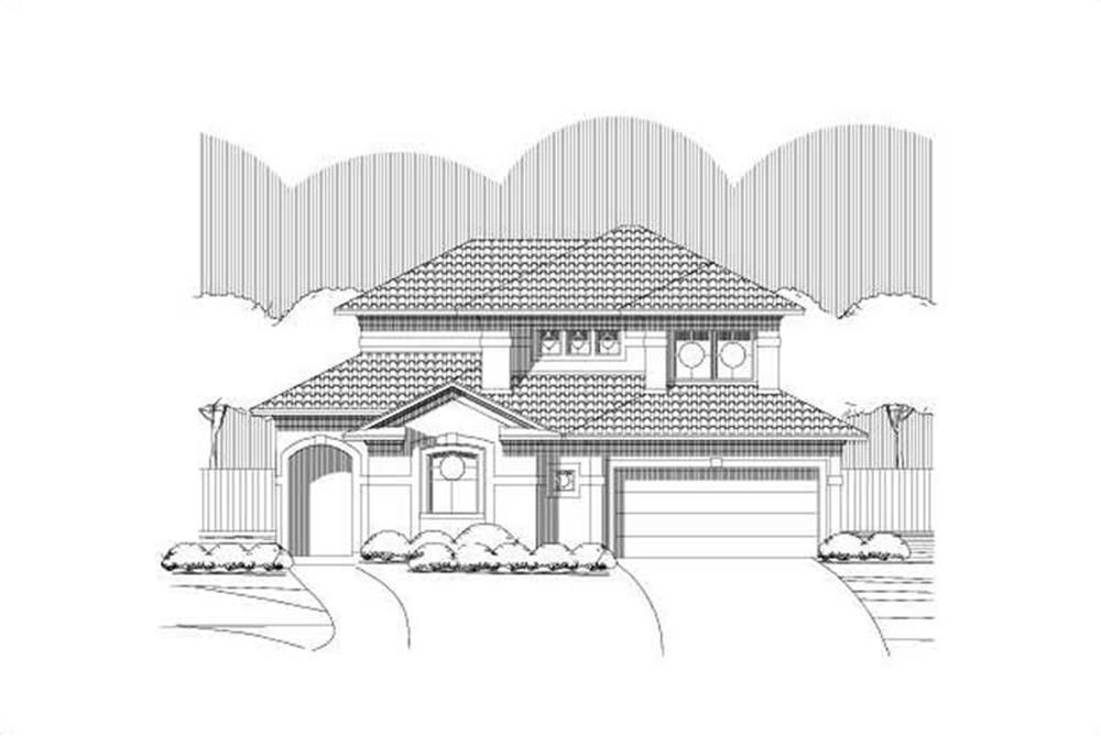 Main image for house plan # 16556
