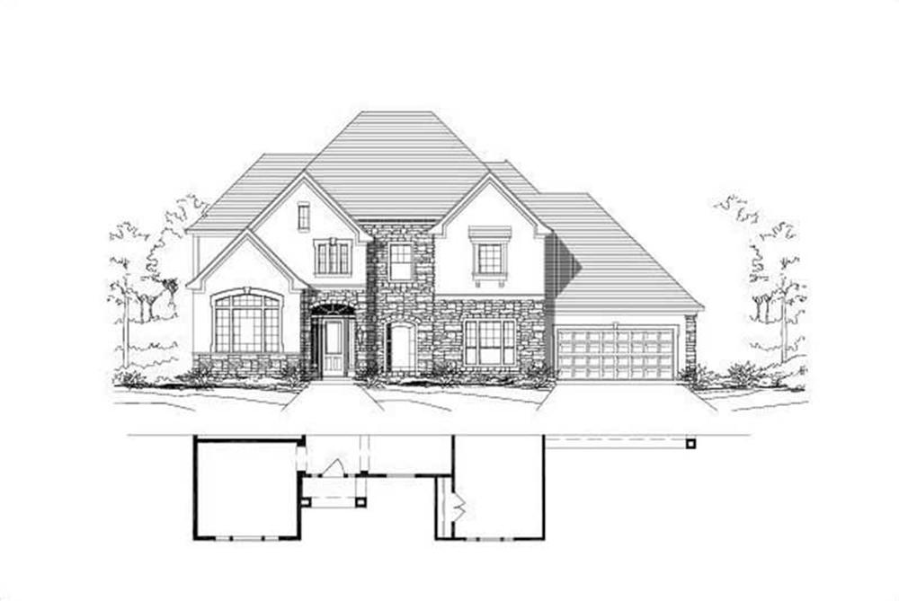 Main image for house plan # 16549