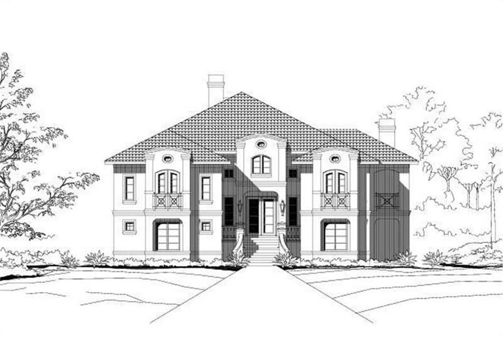 Main image for house plan # 16281