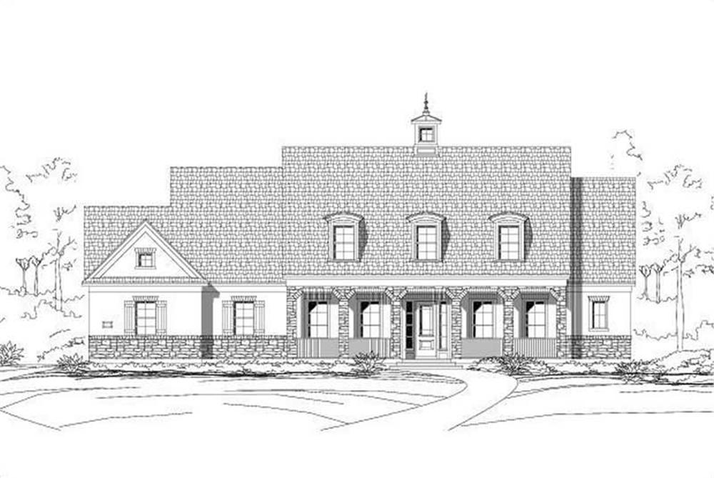 Main image for house plan # 16533