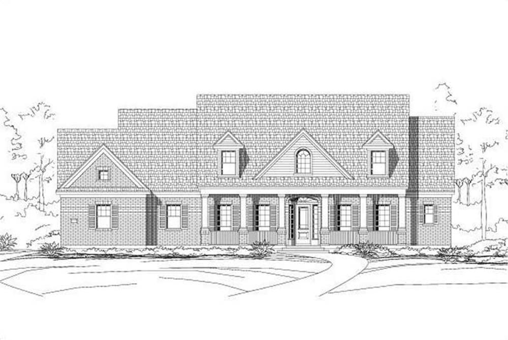 Main image for house plan # 16531