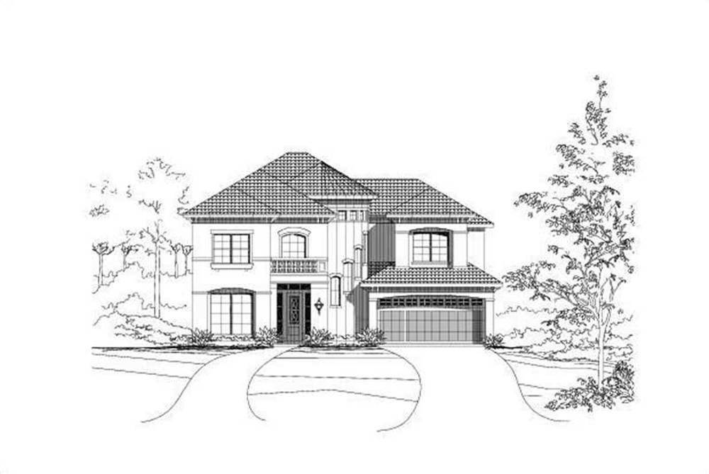 Main image for house plan # 16384