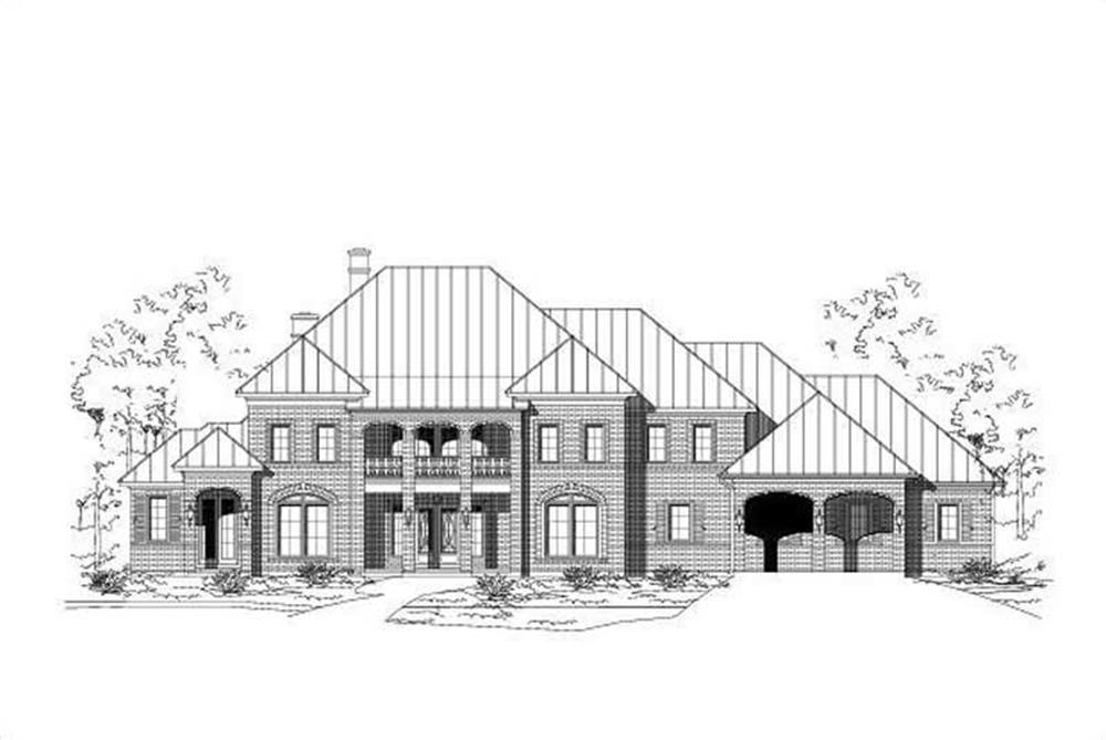 Main image for house plan # 16383