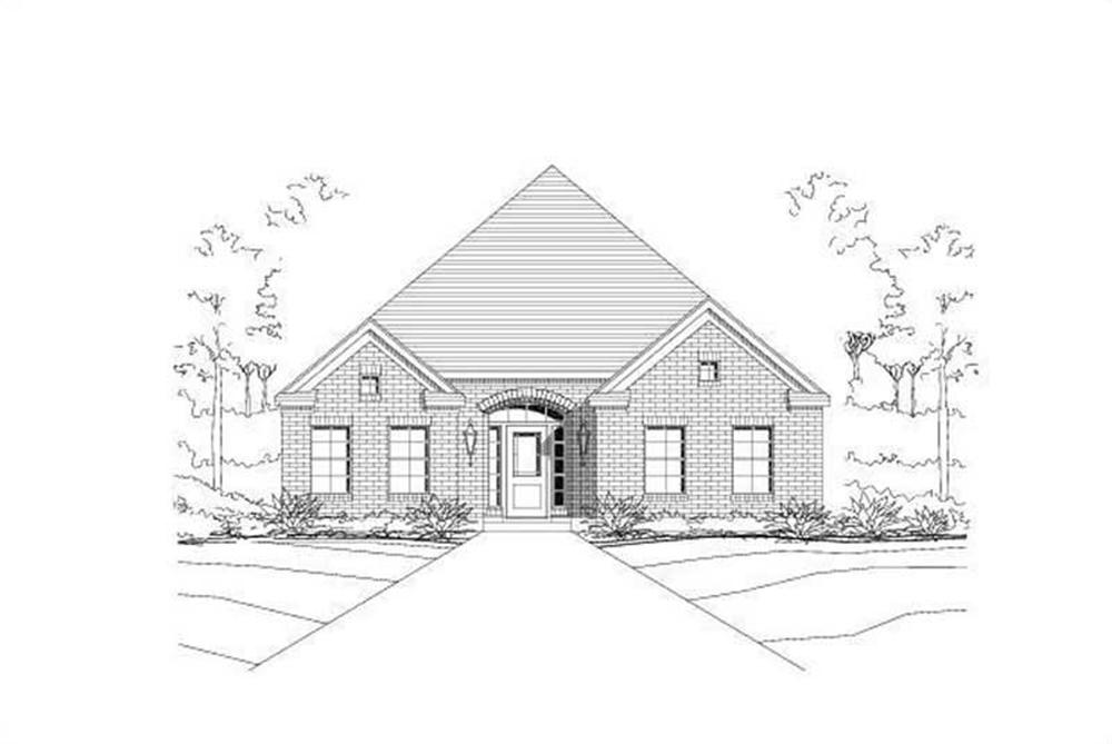 Main image for house plan # 16379